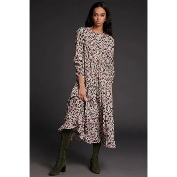 Anthro Porridge Nefyn Maxi Dress - Picture 1 of 1
